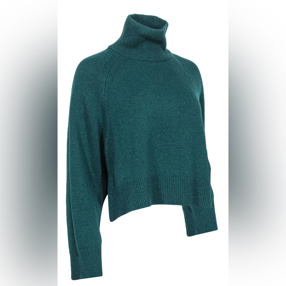Zadig & Voltaire Cea Lurex High Low Sweater - Picture 3 of 10